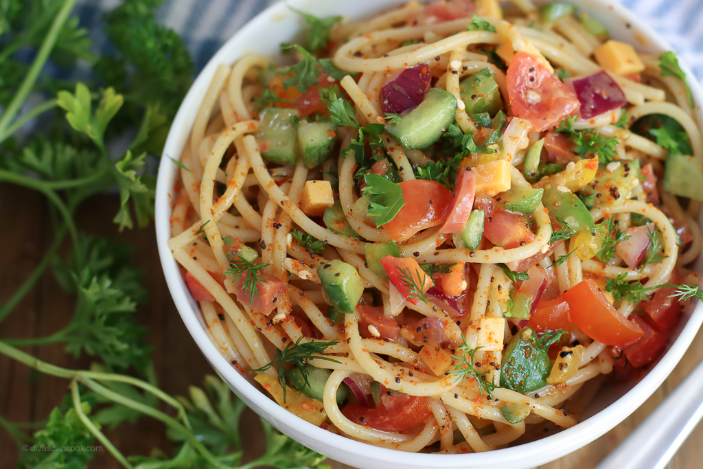 easy spaghetti salad recipe