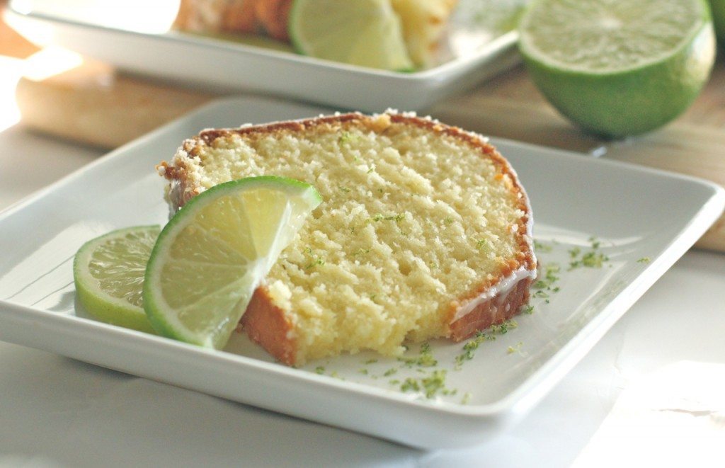 glazed lime pound cake recipe
