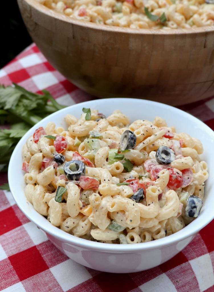 creamy vegan pasta salad recipe