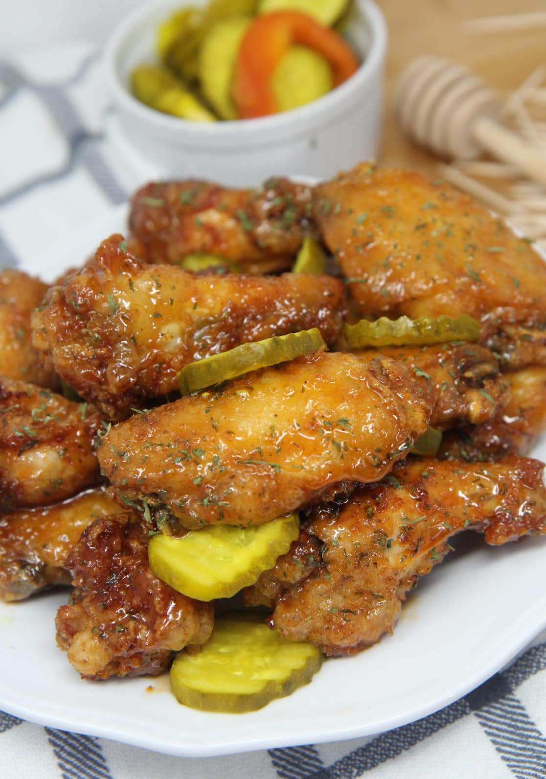 bread and butter chicken wings