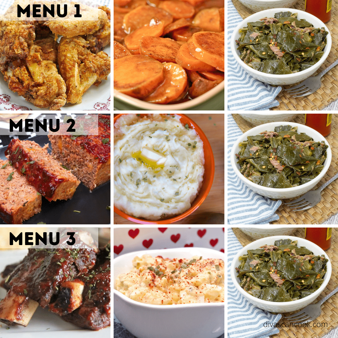 what to serve with collard greens