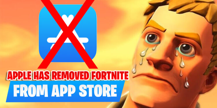 Apple has removed Fortnite from the Apple’s App Store 1