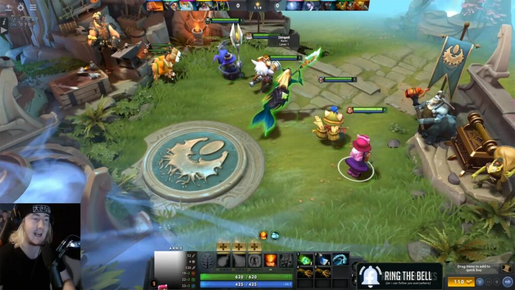 League of Legends Champions Can Now Play in the World of Dota2