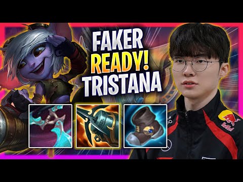 FAKER IS READY TO PLAY TRISTANA! - T1 Faker Plays Tristana MID vs Hwei! | Season 2024