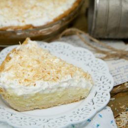 Coconut cream pie recipe