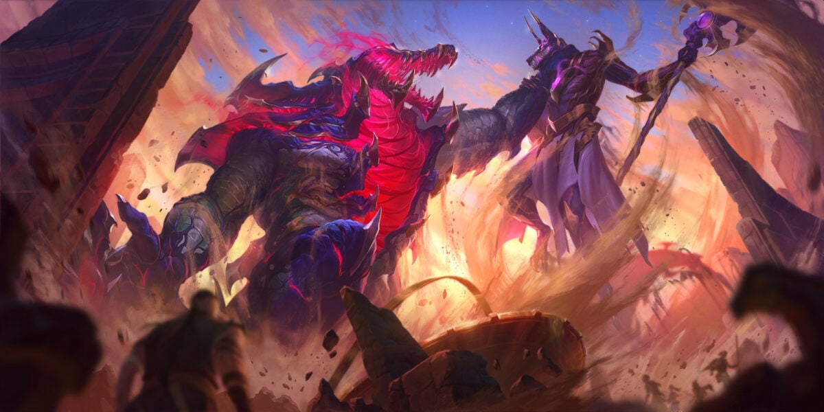 The most badass Corrupted skins got released by Riot Games, but not for League of Legends 2