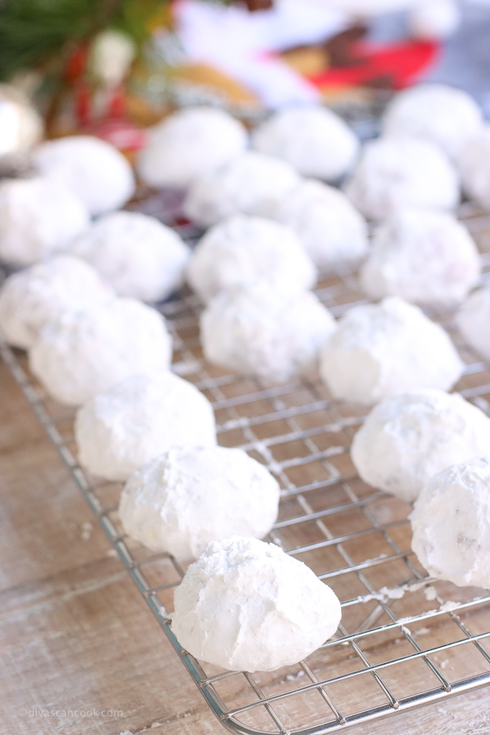 red velvet snowball cookies recipe