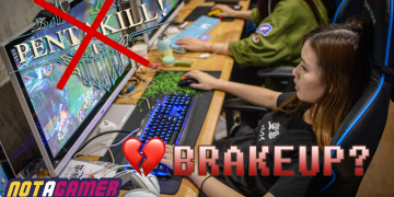 Tragicomedy: The gamer wants to break up with his girlfriend for stealing his Pentakill 10