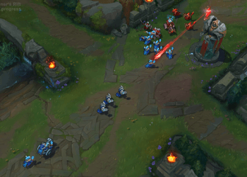 League of Legends: The new map makes minion have brain problems ? 1